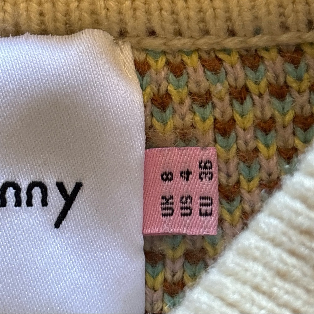 House Of Sunny Surfer Graphic Print Stretch Knit Cardigan Size 4 - Picture 6 of 16
